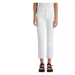 Costal NWT Normcore white high waist cropped pants SIZE 30 Edwin Bree white